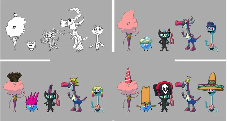 Blending 2D and 3D Design