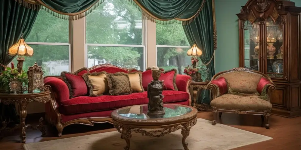 Incorporating Vintage Finds in office