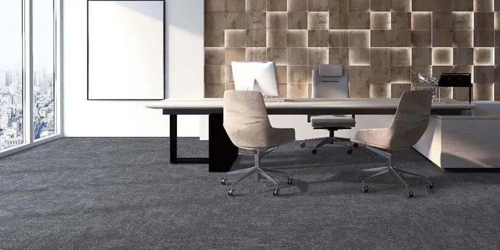 office with grey colour